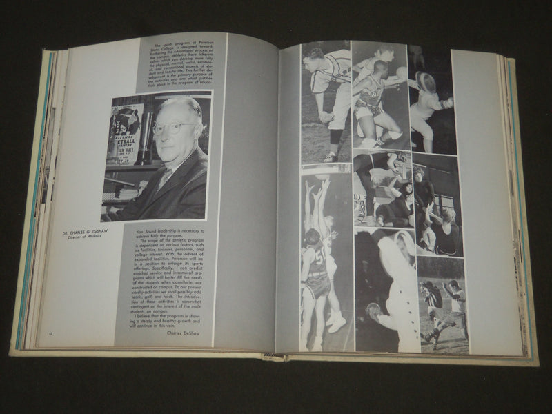 1961 PIONEER PATERSON STATE COLLEGE YEARBOOK - NEW JERSEY - PHOTOS - YB 1071