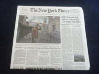 2022 APRIL 18 NEW YORK TIMES- FATE OF MARIUPOL HINGES ON BATTLE AT STEEL FACTORY