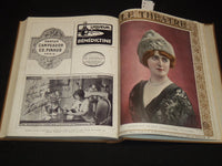 1912 JANUARY-JUNE LE THEATRE MAGAZINE BOUND VOLUME - 12 ISSUES - KD 2278D
