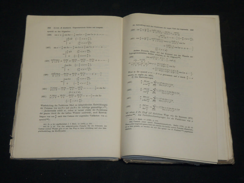 1900'S ENCYKLOPÄDIE DER MATHEMATISCHEN WISSENSCHAFTEN VOLUMES LOT OF 70 - WR 465