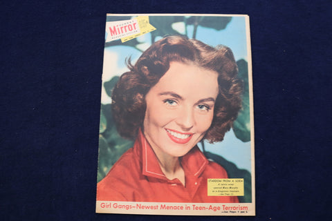 1955 JULY 17 NY MIRROR MAGAZINE - MARY MURPHY COVER - E 22569