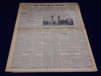 1944 NOV 21 NEW YORK TIMES - SAAR DRIVE GAINS, GERMANS COLLAPSE IN METZ- NT 2608