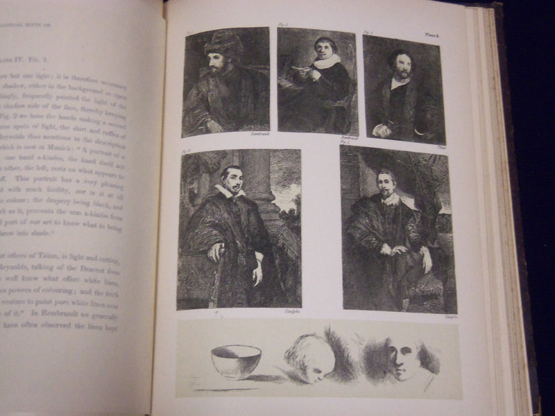 1888 PRACTICAL ESSAYS ON ART BY JOHN BURNET - COMPOSTION LIGHT SHADE - KD 1268