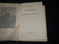 1917 CATALOGUE OF THE PAINTINGS IN THE CORCORAN GALLERY OF ART - J 3897