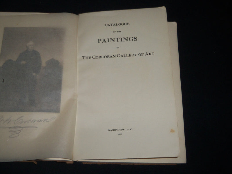 1917 CATALOGUE OF THE PAINTINGS IN THE CORCORAN GALLERY OF ART - J 3897