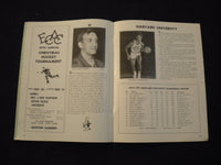 1970 DEC 1 & 8 BEANPOT INTERCOLLEGIATE HOCKEY TOURNAMENT PROGRAM - SP 3624F