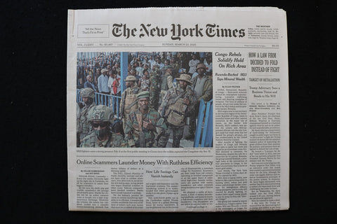 2025 MARCH 23 NEW YORK TIMES - HOW A LAW FIRM DECIDED TO FOLD INSTEAD OF FIGHT