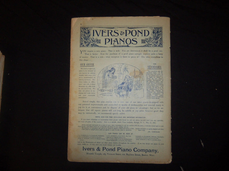 1891 OCTOBER LADIES' HOME JOURNAL MAGAZINE - GREAT ILLUSTRATIONS & ADS - ST 2354