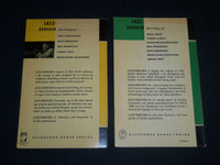 1957-1958 JAZZ-ARBOGEN BOOK LOT OF 2 - LOUIS ARMSTRONG & MILES DAVIS - KD 5723