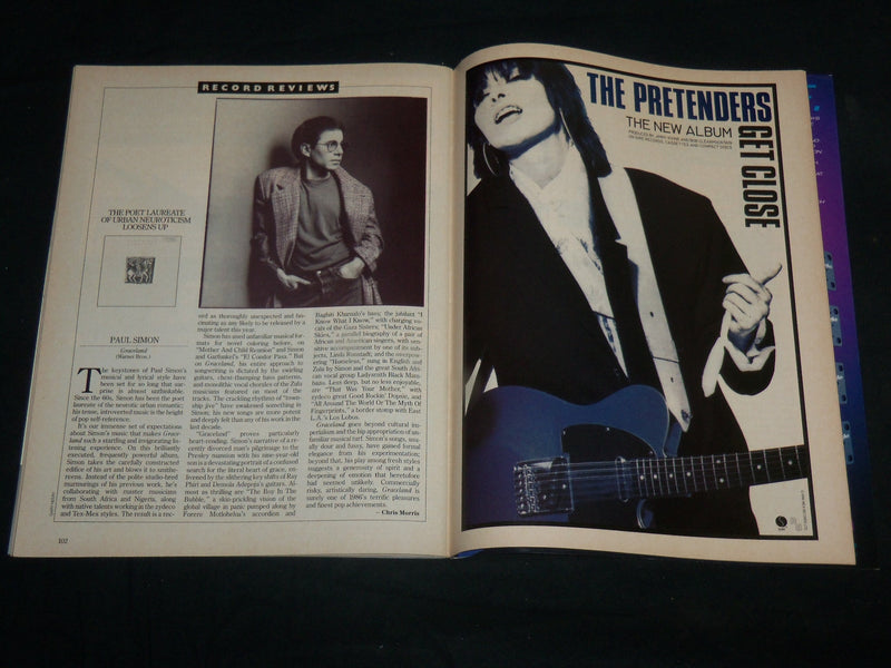1986 NOVEMBER MUSICIAN MAGAZINE - ERIC CLAPTON COVER - SP 1212A