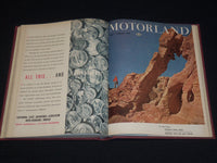 1957-1958 THE MOTOR LAND MAGAZINE BOUND VOLUME - 12 ISSUES - KD 705D