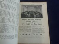 1930 SEP-OCT THE ARCHITECT MAGAZINE - NICE COVER, MANY PLATES & PHOTOS - ST 7283