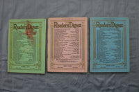 1938 READER'S DIGEST MAGAZINE - COMPLETE YEAR - LOT OF 12 - O 3873