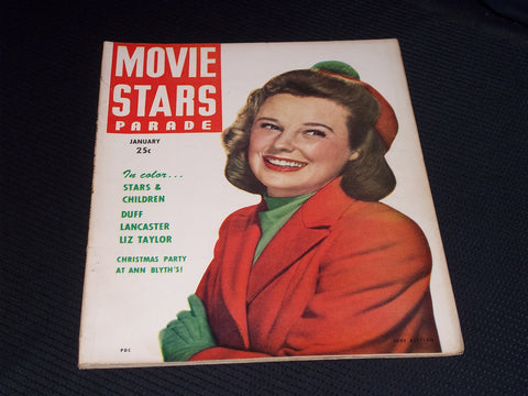 1949 JANUARY MOVIE STARS PARADE MAGAZINE - JUNE ALLYSON COVER - E 13913