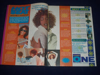 1990 NOV 24 NUMBER ONE MAGAZINE - TREVOR & SIMON - WHITNEY HOUSTON - J 939