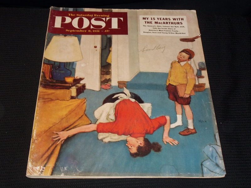 1951 SEPTEMBER 8 THE SATURDAY EVENING POST MAGAZINE - NICE COVER - E 5857