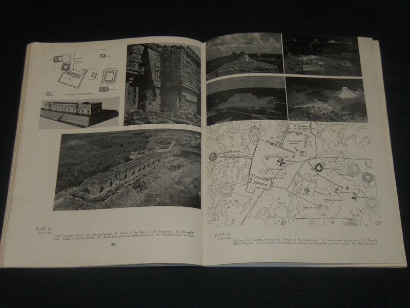 1944 THE ARCHITECTONIC CITY IN THE AMERICAS BOOK BY HUGO LEIPZIGER - KD 5864