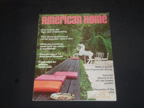 1968 APRIL THE AMERICAN HOME MAGAZINE - NICE COVER, STORIES & PHOTOS - SP 7255
