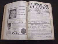 1917 JANUARY-DECEMBER JOURNAL OF EDUCATION BOUND VOLUME - COMPLETE YEAR - R 889