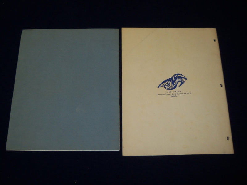 1950'S MIA SLAVENSKA BALLET PROGRAMS LOT OF 2 - GREAT PHOTOS - J 5036