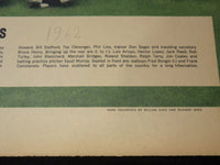 1962 NEW YORK YANKEES COLOROTO TEAM PHOTOS LOT - 10 PIECES - NP 9185