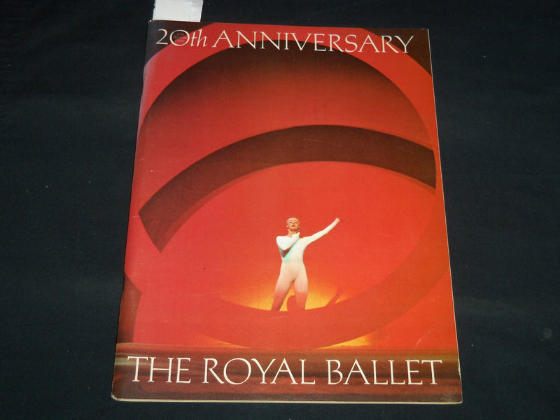 1969 THE ROYAL BALLET 20TH ANNIVERSARY PROGRAM - NICE PHOTOS - J 8918