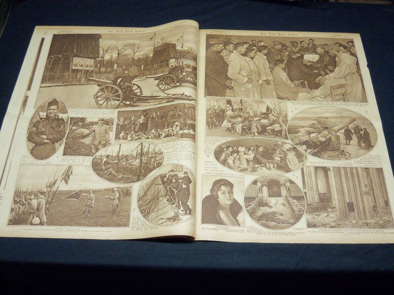 1918 DECEMBER 8 NEW YORK TIMES PICTURE SECTION - WILSON PROFILE - NT 8818