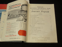 1956 NATIONAL AUTOMOBILE SHOW OFFICIAL PROGRAM - GREAT PHOTOS - K 1295A