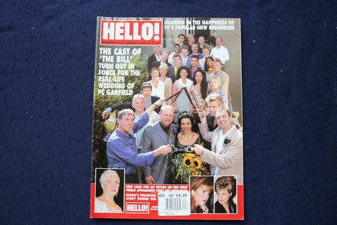 1997 AUGUST 9 HELLO! MAGAZINE - THE BILL CAST COVER - E 23600