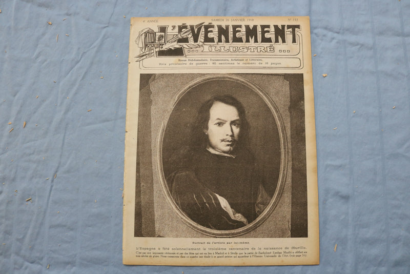 1916-1918 L'EVENEMENT ILLUSTRE MAGAZINE - FRENCH - LOT OF 3 - O 3859