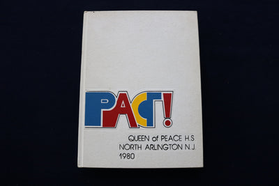 1980 PEACE PACT QUEEN OF PEACE HIGH SCHOOL YEARBOOK - NO. ARLINGTON, NJ- YB 3444