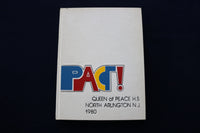 1980 PEACE PACT QUEEN OF PEACE HIGH SCHOOL YEARBOOK - NO. ARLINGTON, NJ- YB 3444