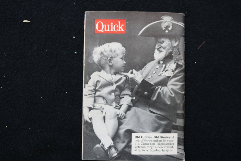 1952 AUGUST 4 QUICK DIGEST MAGAZINE - YOGI BERRA COVER - K 2418