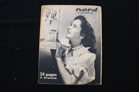 1947 MAY 10 NORD FRANCE MAGAZINE - ELIZABETH TAYLOR COVER - E 24968