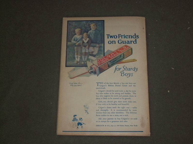 1922 OCTOBER ST. NICHOLAS MAGAZINE - ILLUSTRATIONS, STORIES & ADS - B 4626