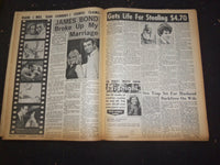 1966 SEPTEMBER 12 MIDNIGHT NEWSPAPER - CEREALS DEADLY POISON - NP 7368