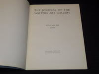 1941-1965 THE JOURNAL OF THE WALTERS ART GALLERY LOT OF 6 - MARYLAND - O 3302