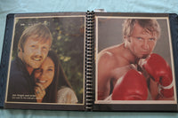 MOVIE STAR SCRAPBOOK - SHIRLEY TEMPLE - JOHN TRAVOLTA - RAQUEL WELCH - E 26484