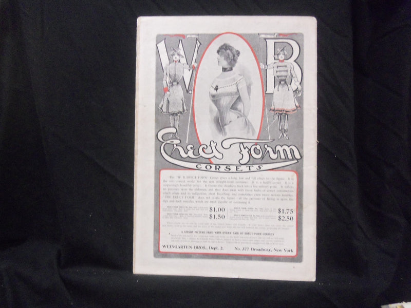 1900 OCTOBER LADIES' HOME JOURNAL MAGAZINE - GREAT ILLUSTRATIONS & ADS - ST 1607