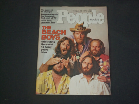1976 AUGUST 23 PEOPLE MAGAZINE - THE BEACH BOYS - B 4825