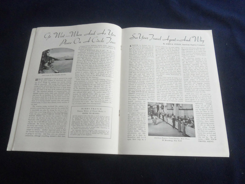 1934 JUNE THE AMERICAN TRAVELER MAGAZINE - VOLUME II, NO 6 - SP 4712L