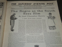 1904 JANUARY 2 THE SATURDAY EVENING POST MAGAZINE - ILLUSTRATED COVER - SP 446