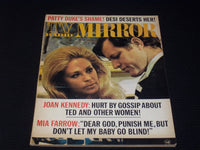 1971 SEPTEMBER TV RADIO MIRROR MAGAZINE - JOAN & TED KENNEDY COVER - E 3908