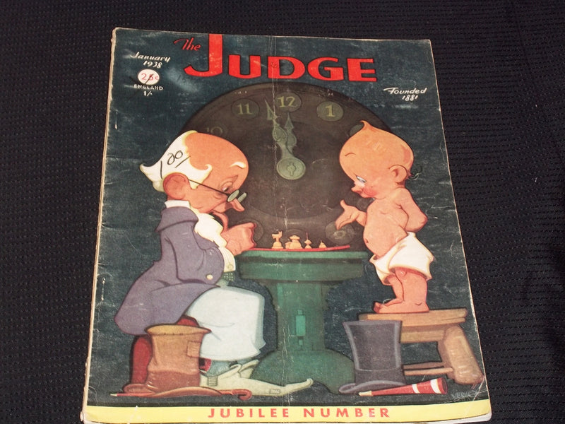 1938 JANUARY JUDGE MAGAZINE - JUBILEE NUMBER FRONT COVER - E 4689