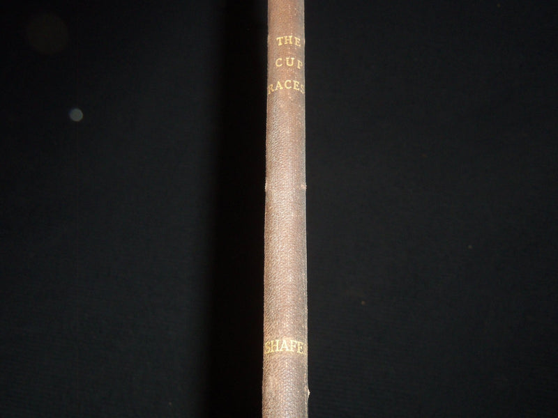 1899 THE CUP RACES FOLIO VOLUME BY L. A. SHAFER - RARE - NICE PHOTOS - Z 259