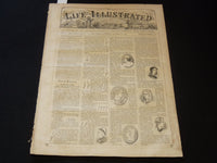 1857 OCTOBER 31 LIFE ILLUSTRATED NEWSPAPER - OUR NEW HEADING - NP 5912