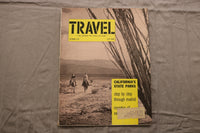 1957 SEPTEMBER TRAVEL MAGAZINE - CALIFORNIA'S STATE PARKS COVER - B 454R