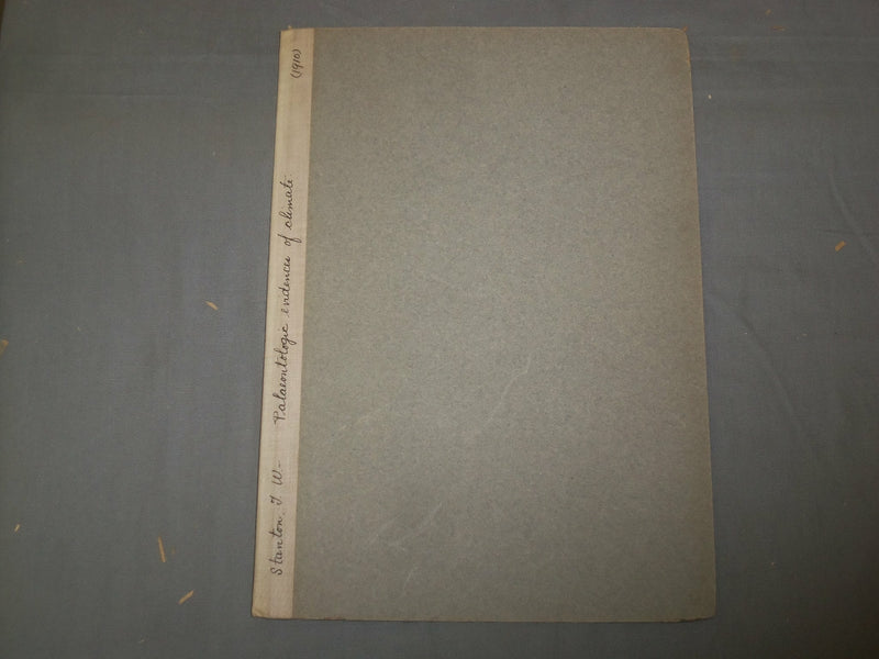1910 PALEONTOLOGIC EVIDENCES OF CLIMATE - J 4947