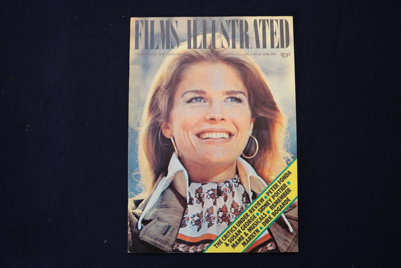 1974 JUNE FILMS ILLUSTRATED MAGAZINE - CANDICE BERGEN COVER - E 19038