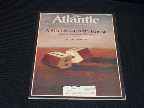 1984 JUNE THE ATLANTIC MAGAZINE - A STRANGER IN MY HOUSE FRONT COVER - E 13763
